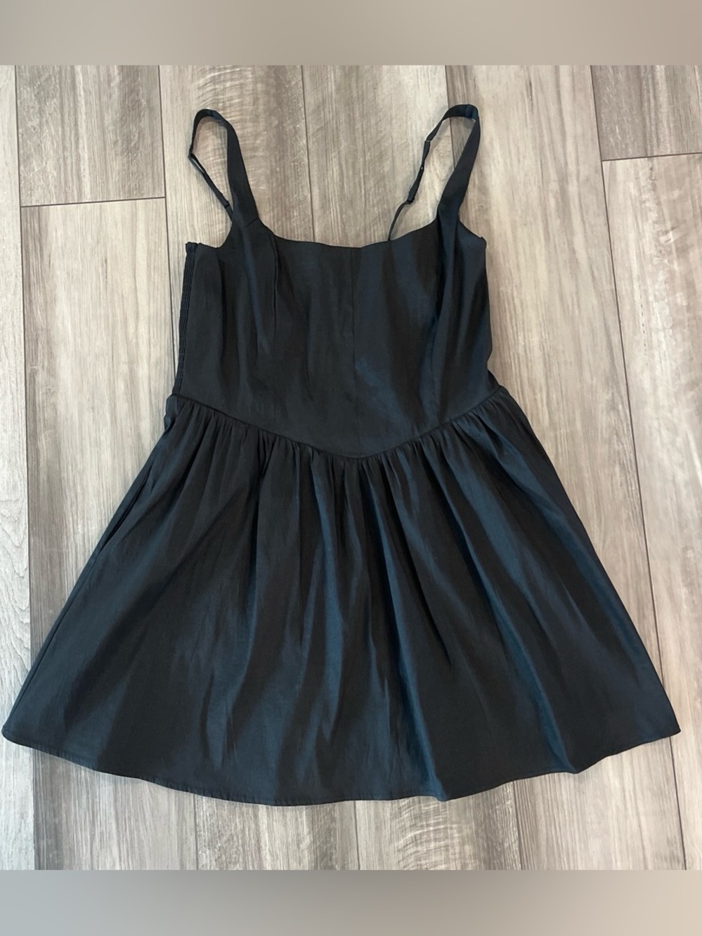 Francesca's Black Mini Dress